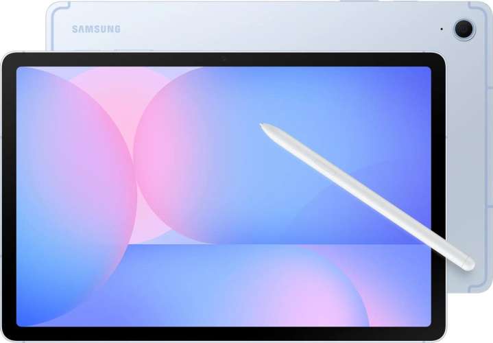 10.9" Планшет Samsung Galaxy Tab S10 FE 12/256 GB 1580 5G, 2304 x 1440, 90Гц, Android 15, со стилусом, голубой [sm-x526blbpcau]